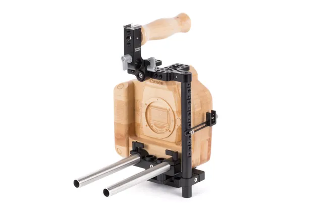 Wooden Camera Canon 1DX/1DC kit cage Unified Base + tiges