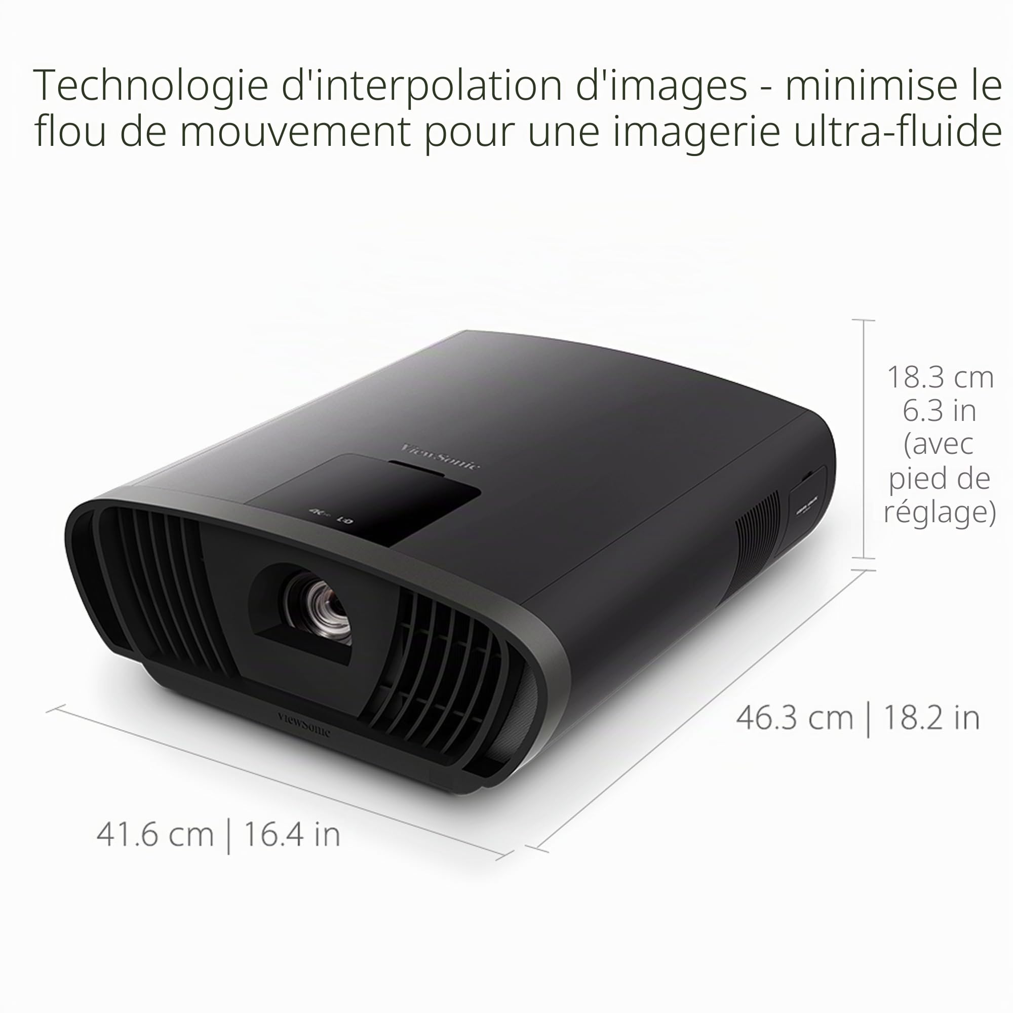 ViewSonic X100-4K vidéoprojecteur UHD LED HDR 20dB