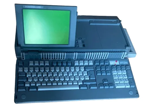 Amstrad Computer PPC512 ordinateur portable LCD 1988