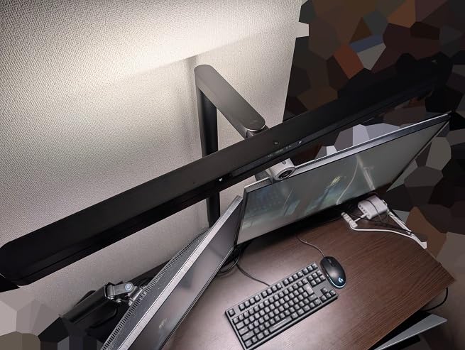 BenQ ScreenBar Max lampe moniteur double écran 33" sans reflet