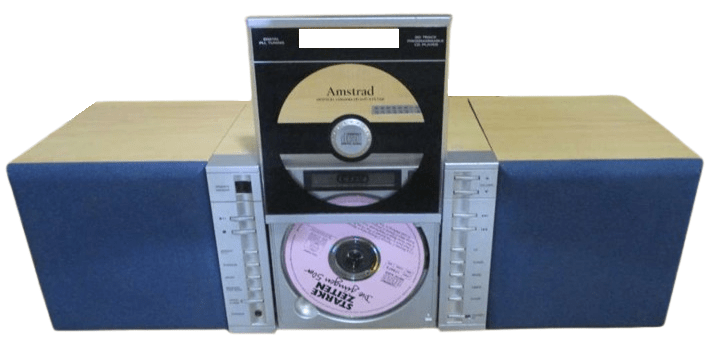 Amstrad Audio HCD500 chaîne stéréo CD vertical avec enceintes