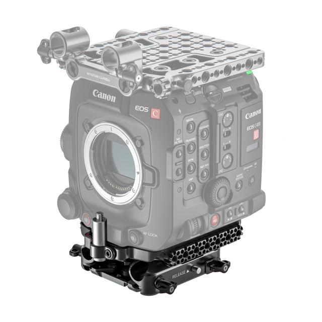 Wooden Camera Base Plate System Canon EOS C400 ARCA
