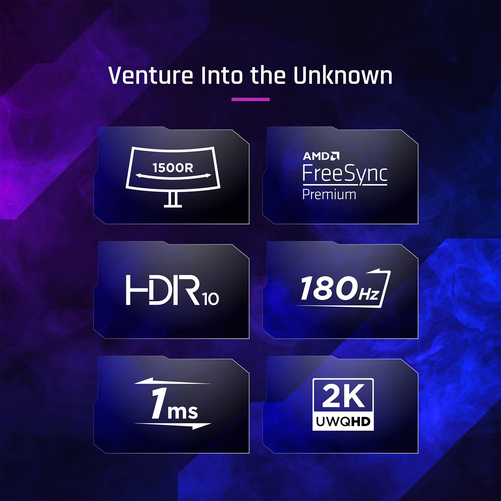 ViewSonic VX3418C-2K moniteur gamer incurvé 34 pouces 180Hz