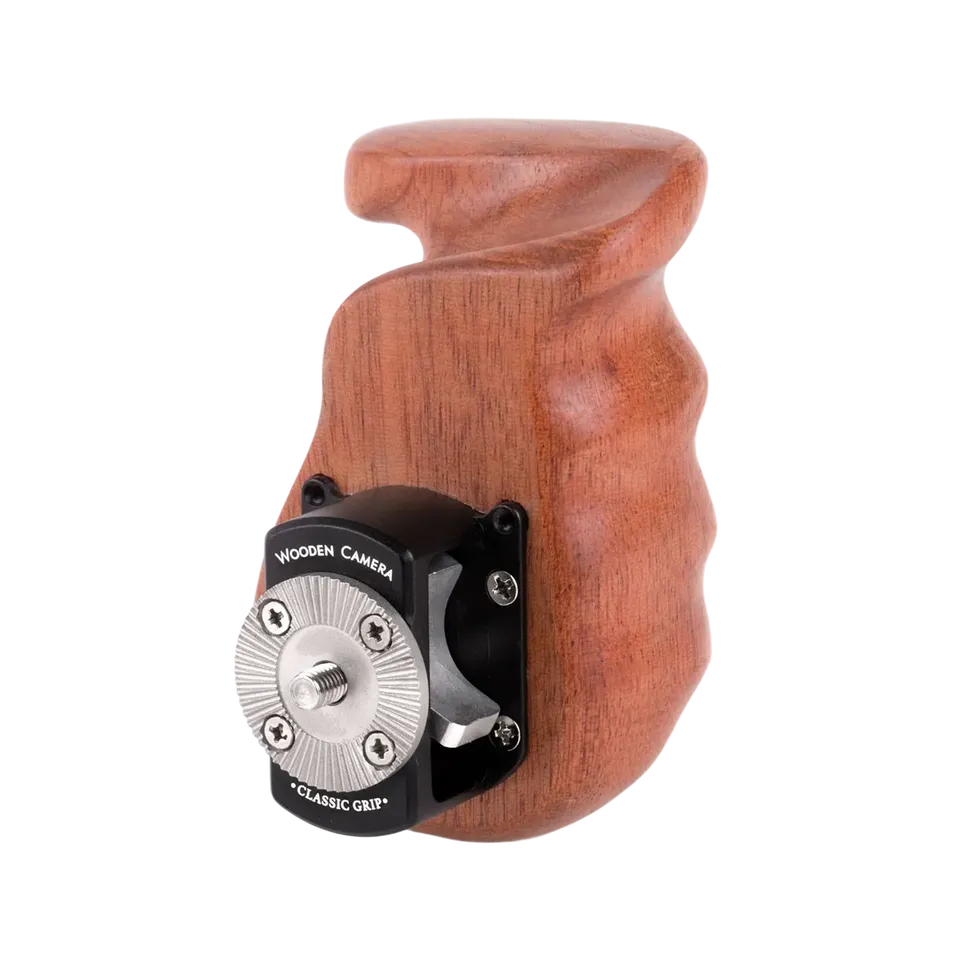 Wooden Camera Handgrip poignée bois gauche rosette