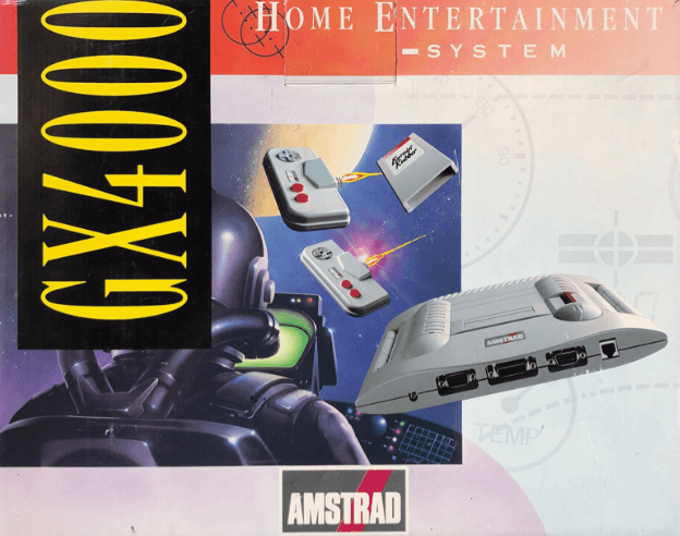 Amstrad GX4000 console de jeux rétro 1990
