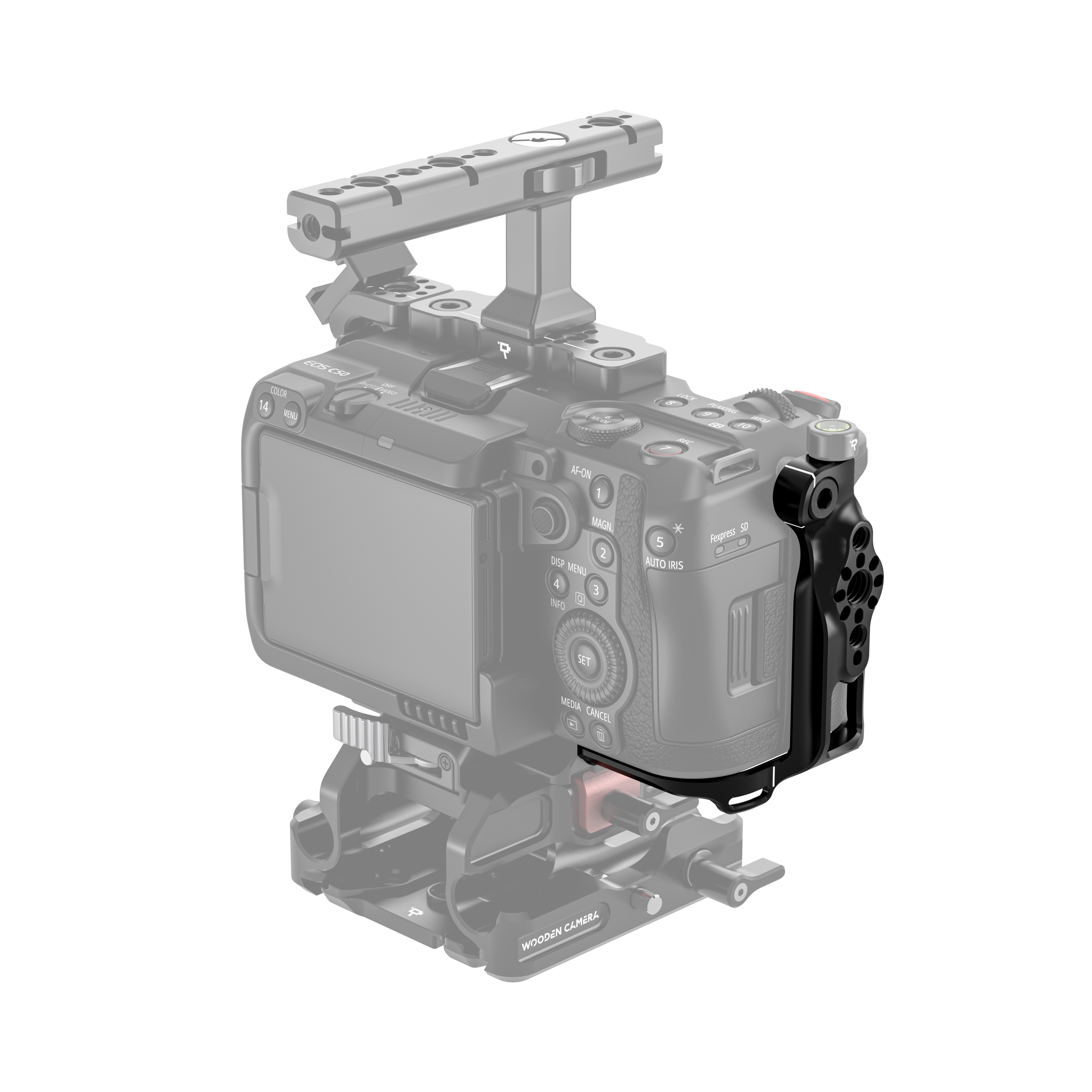 Wooden Camera Cage Grip Canon EOS C50 cage caméra