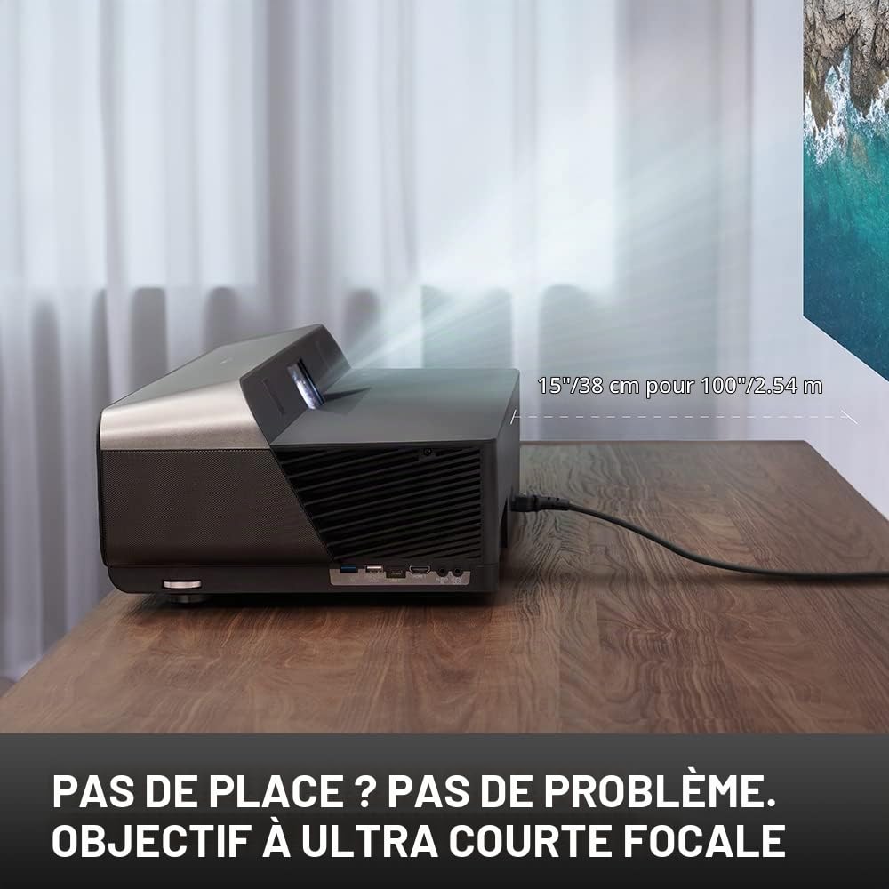 ViewSonic X1000-4K vidéoprojecteur LED 4K focale ultra courte