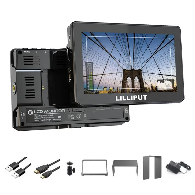 Lilliput T5U T-Series moniteur caméra HDMI USB 3.0