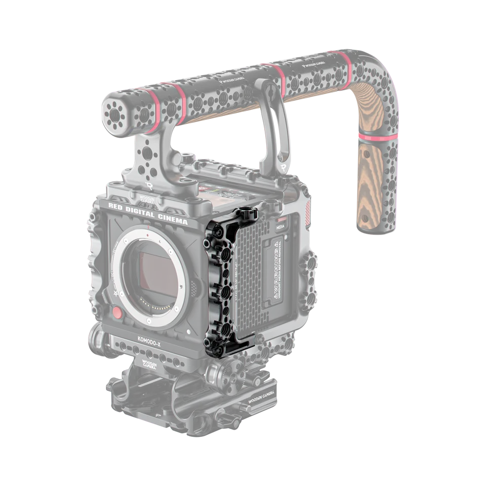 Wooden Camera Camera Support Side Rail Left rail RED Komodo-X