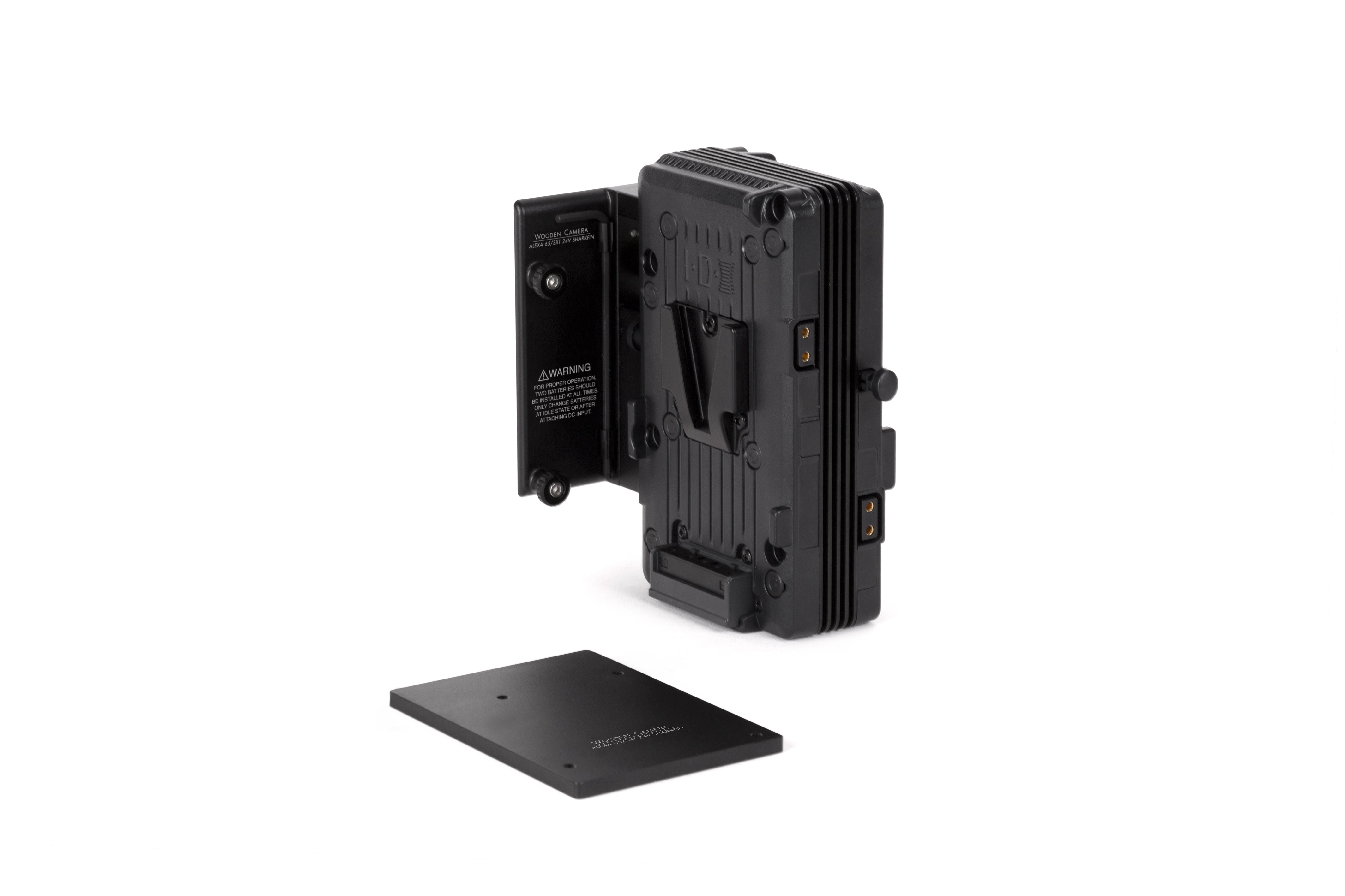Wooden Camera Power Sharkfin ARRI Alexa 65 plaque batterie V-Mount 24V