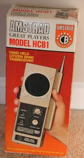 Amstrad Audio HCB1 radio CB portable émetteur 1981