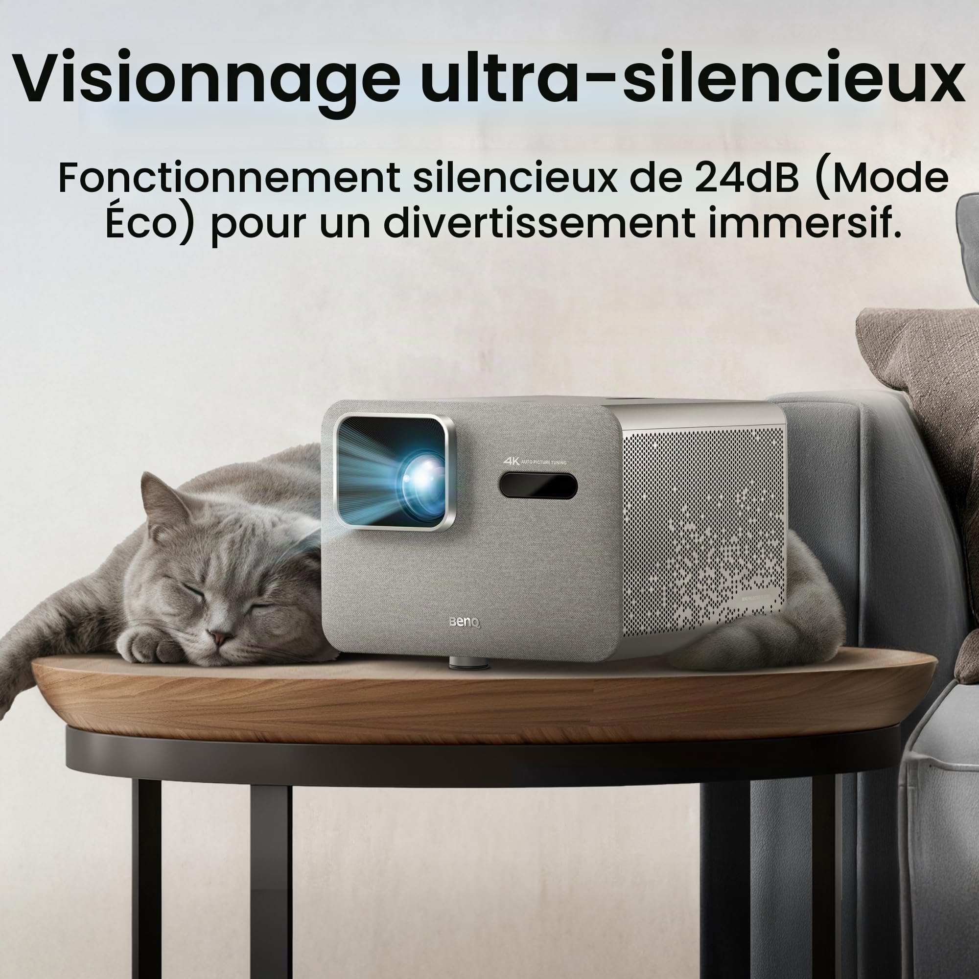 BenQ TK705STi Vidéoprojecteur 4K Courte Focale Google TV