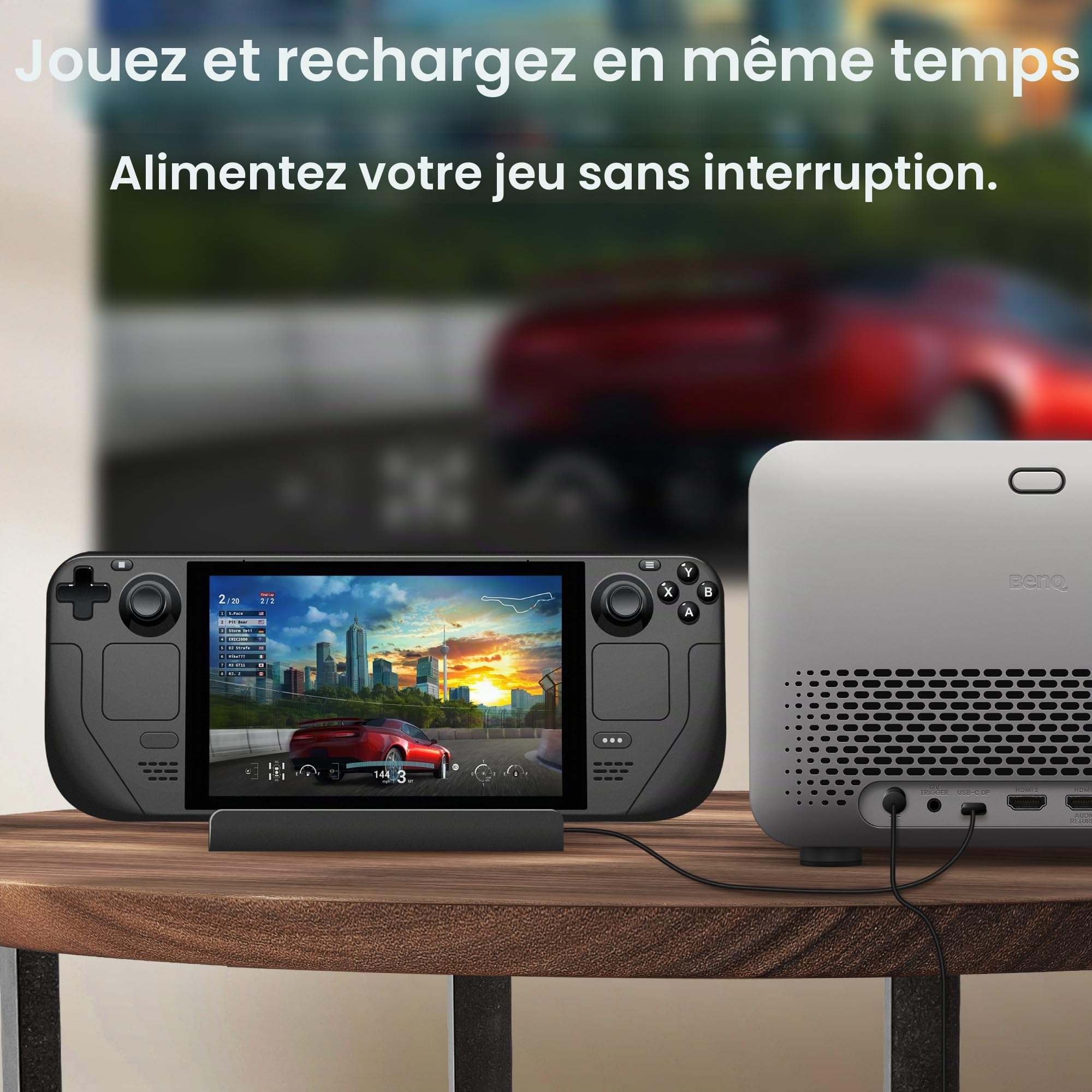 BenQ TK705STi Vidéoprojecteur 4K Courte Focale Google TV
