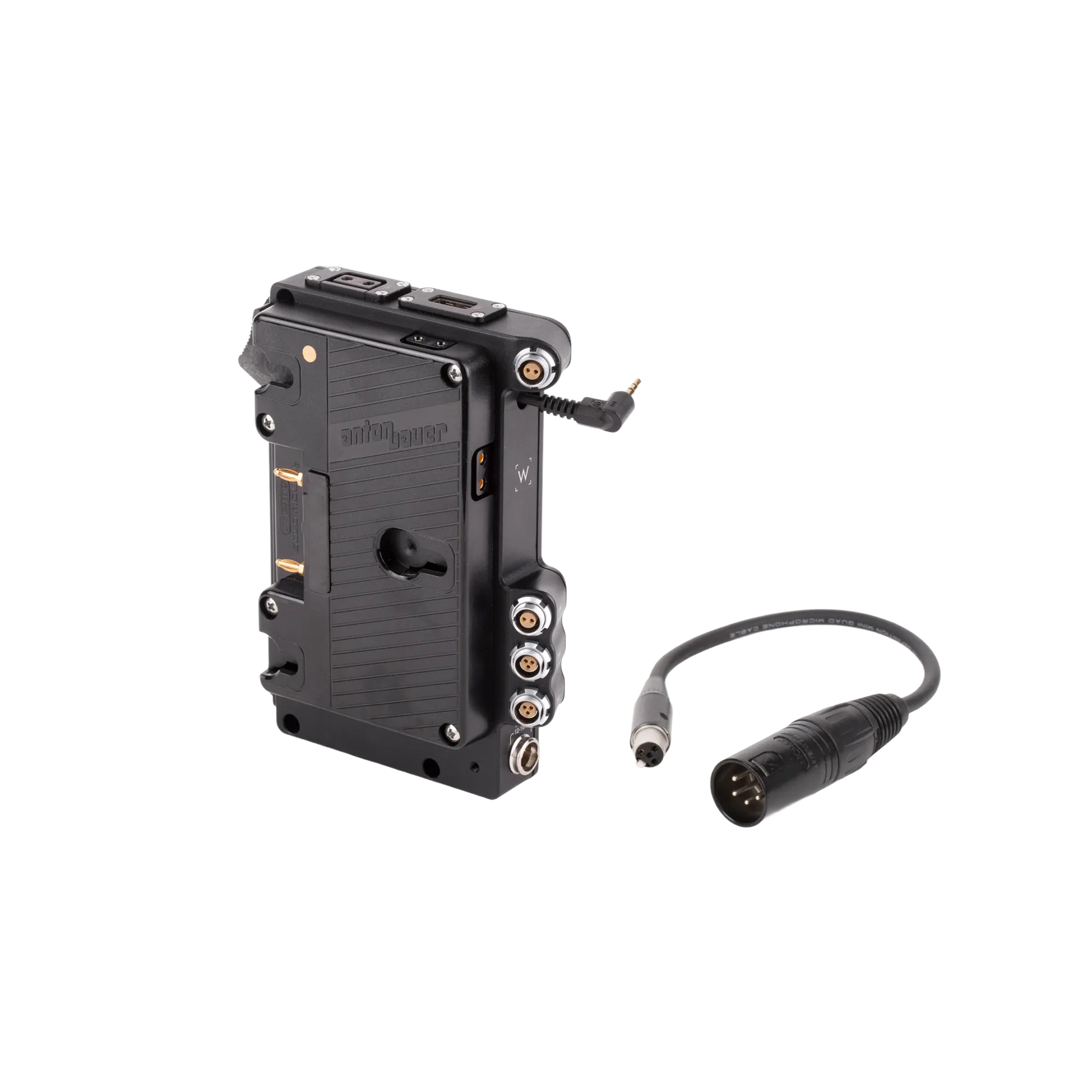 Wooden Camera D-Box URSA Mini plaque Gold Mount distribution