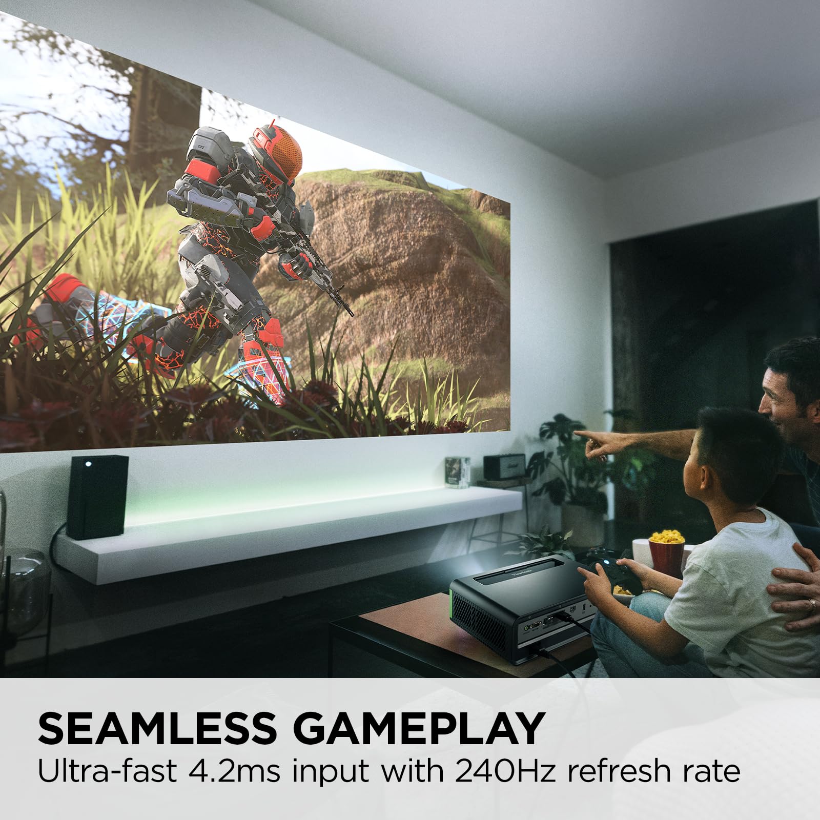 ViewSonic X2-4K vidéoprojecteur LED 4K courte focale