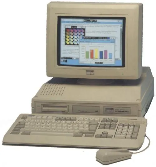 Amstrad Computer PC2000 series ordinateur bureau 1988