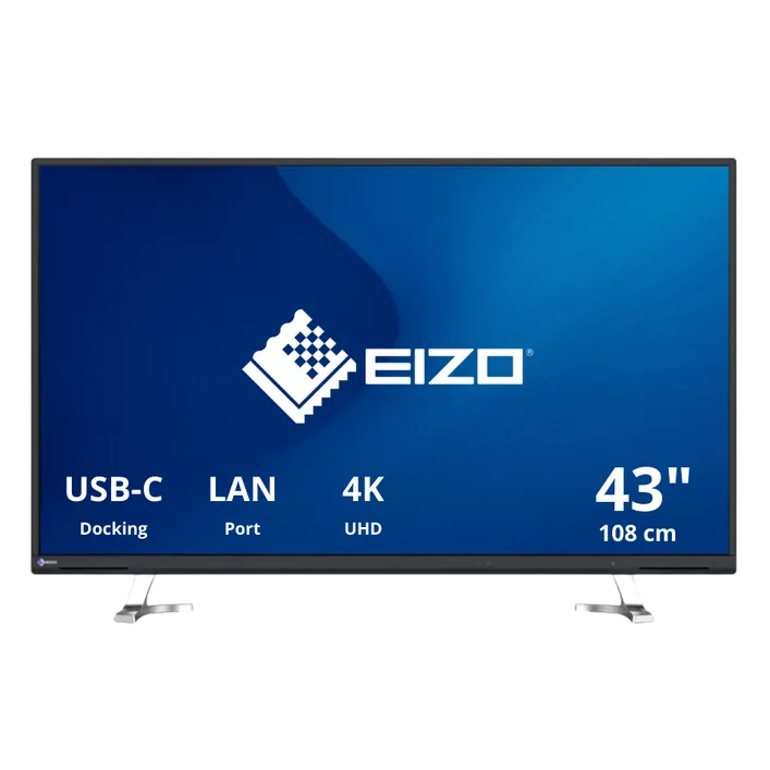 EIZO FlexScan EV4340X moniteur 42,5" 4K UHD Noir