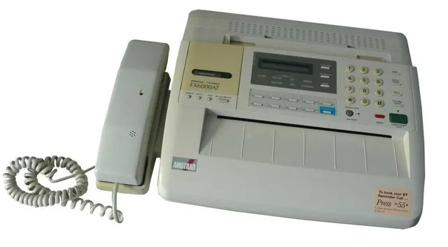 Amstrad FX6000AT télécopieur fax bureau 1990