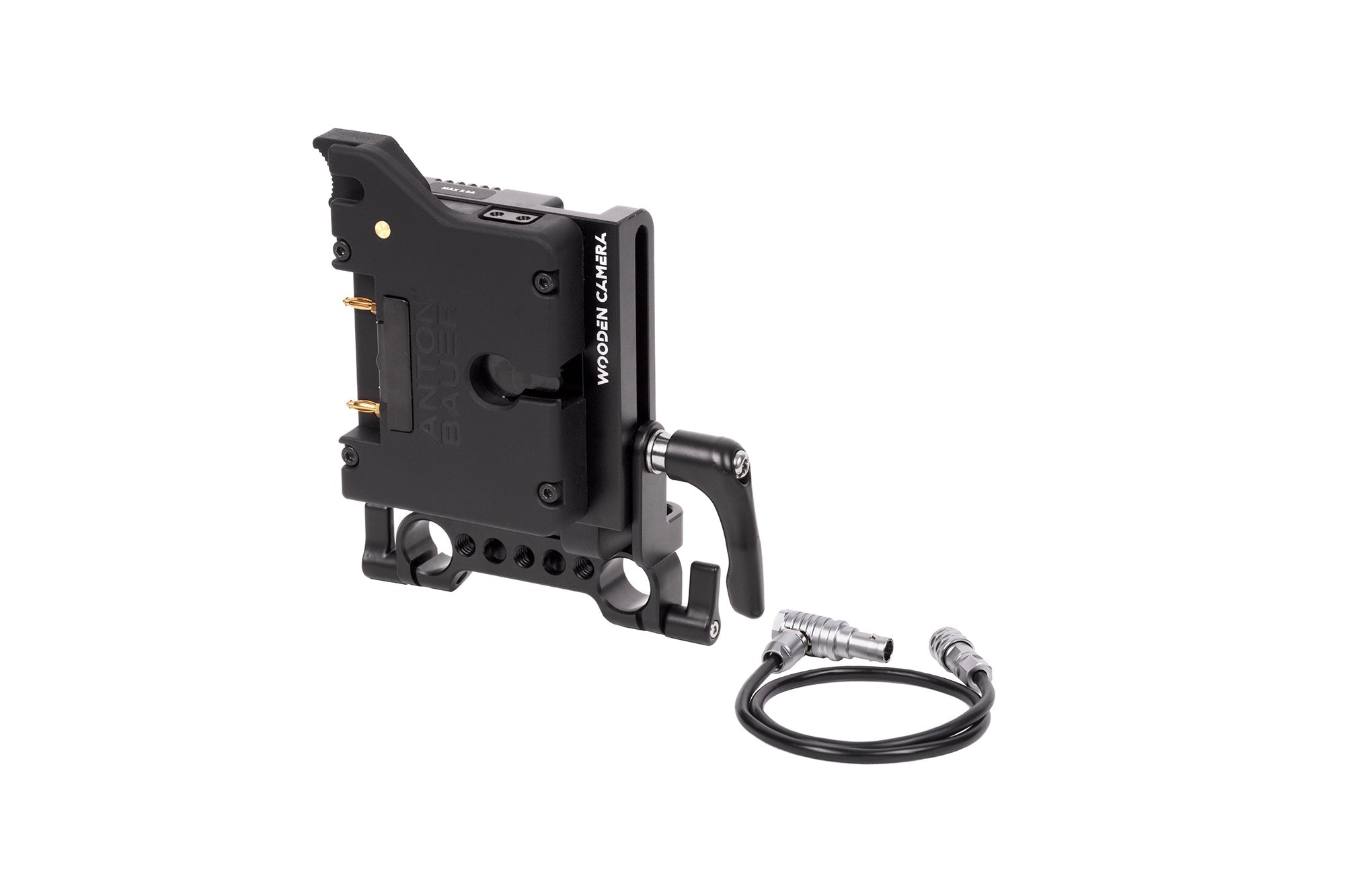 Wooden Camera Power Micro Battery Slide Pro BMPCC plaque Gold Mount