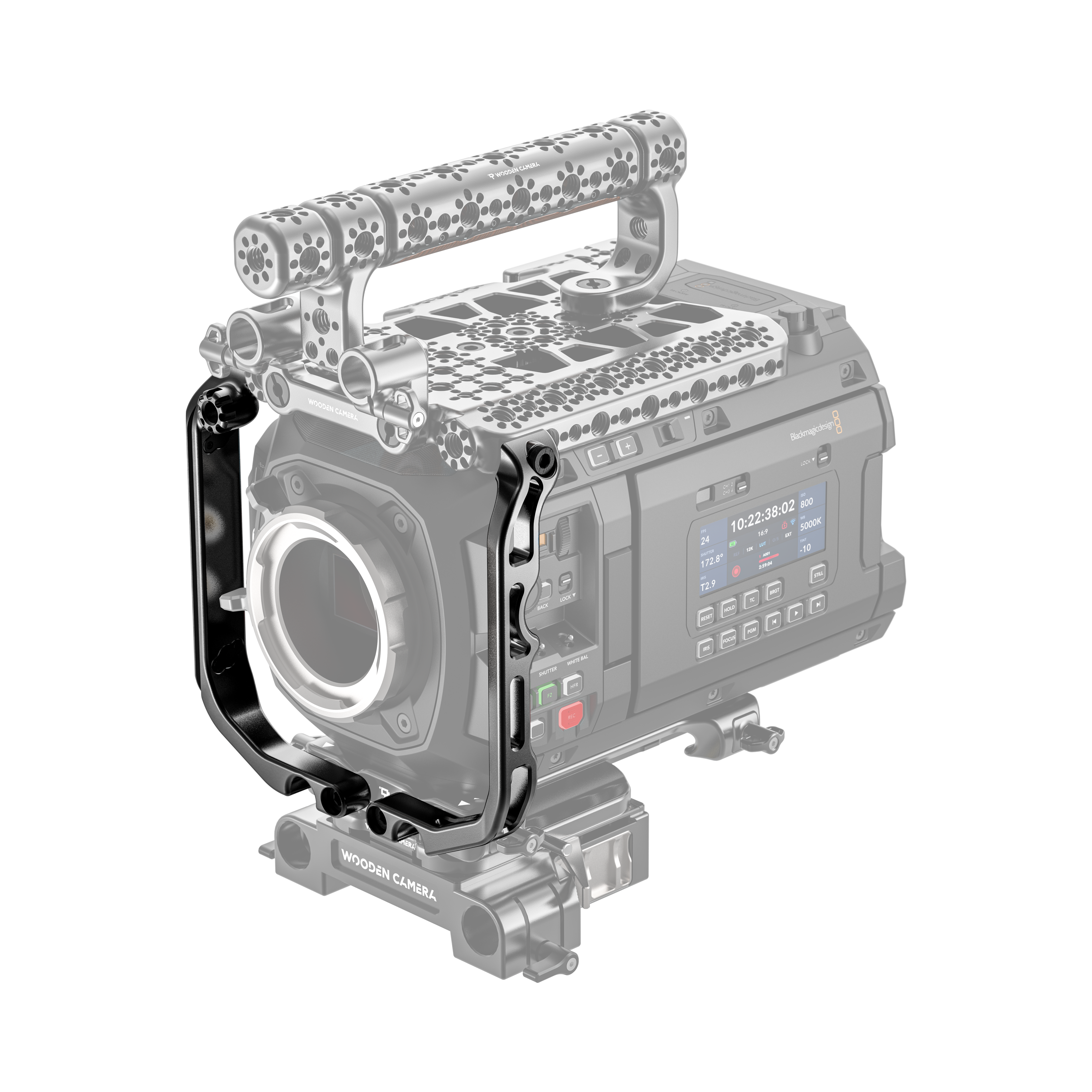 Wooden Camera Side Rail Kit Blackmagic URSA Cine 12K 17K