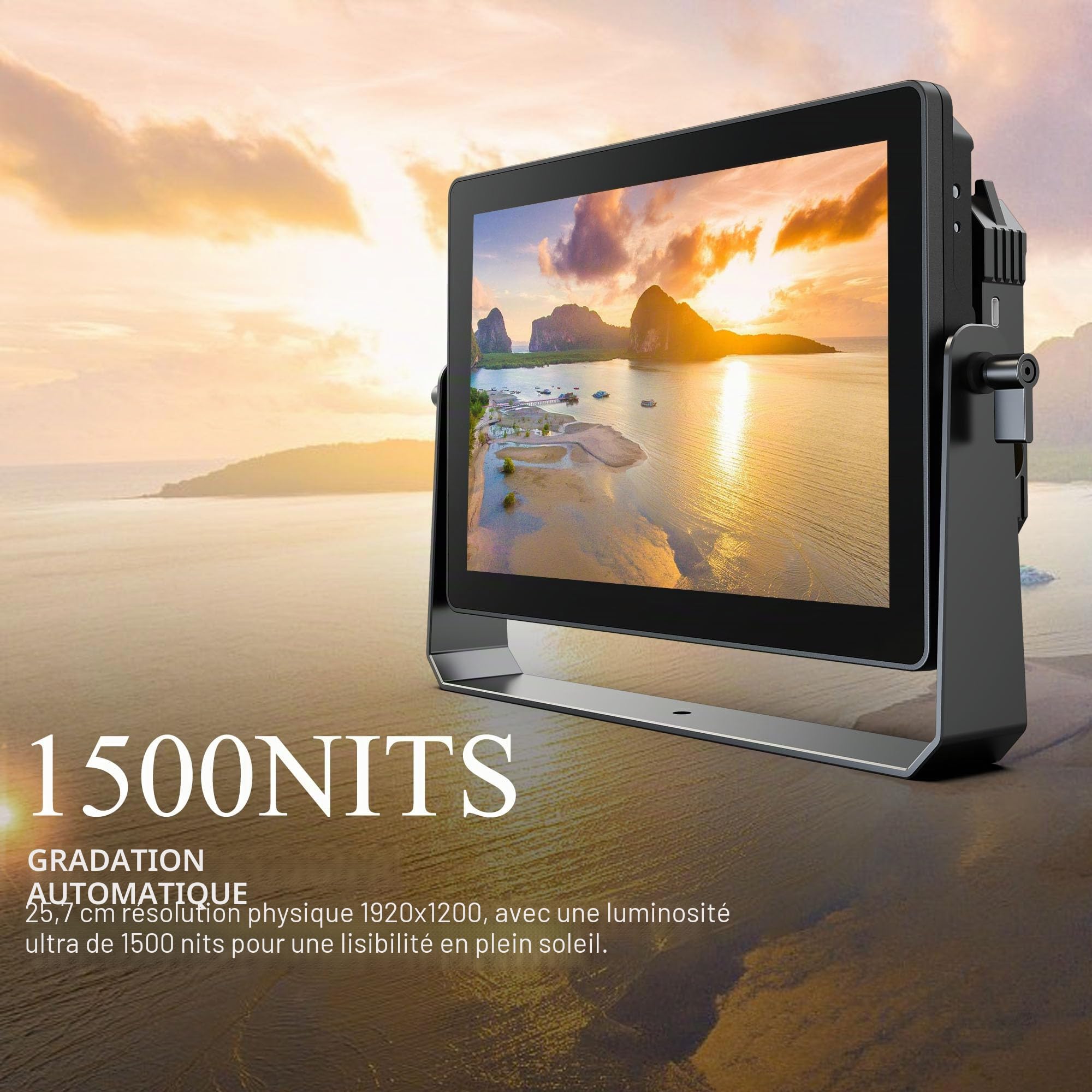 Lilliput HT10S Moniteur caméra tactile 10,1" FHD 1500 nits