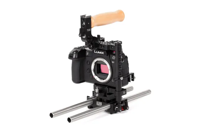 Wooden Camera Accessory Kits Panasonic S1/S1H Kit Base cage caméra