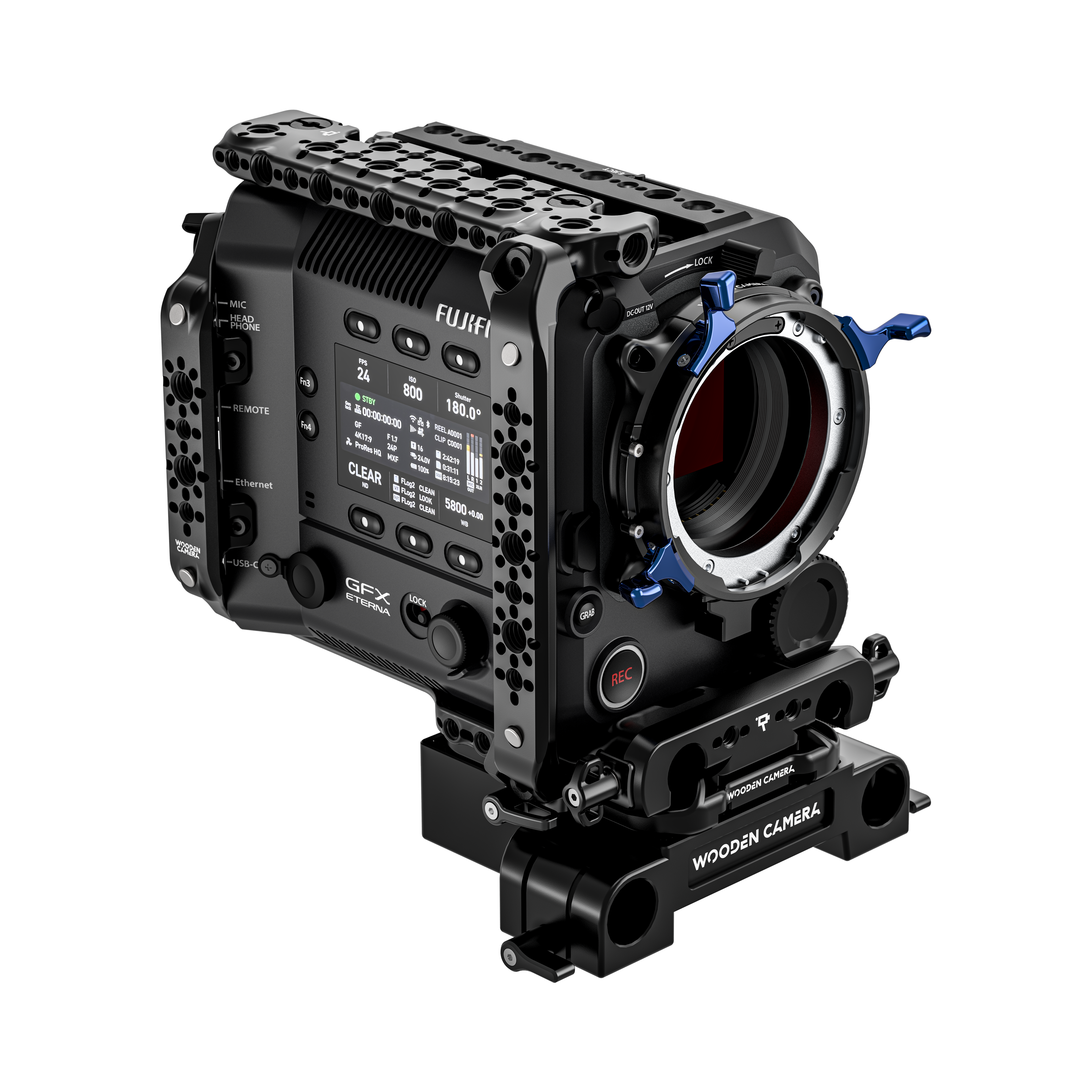 Wooden Camera Panasonic BGH1 BS1H Kit Advanced cage rig