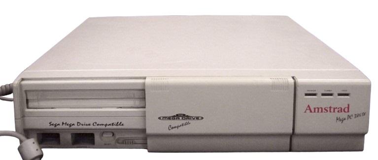 Amstrad Computer Mega PC ordinateur avec Mega Drive