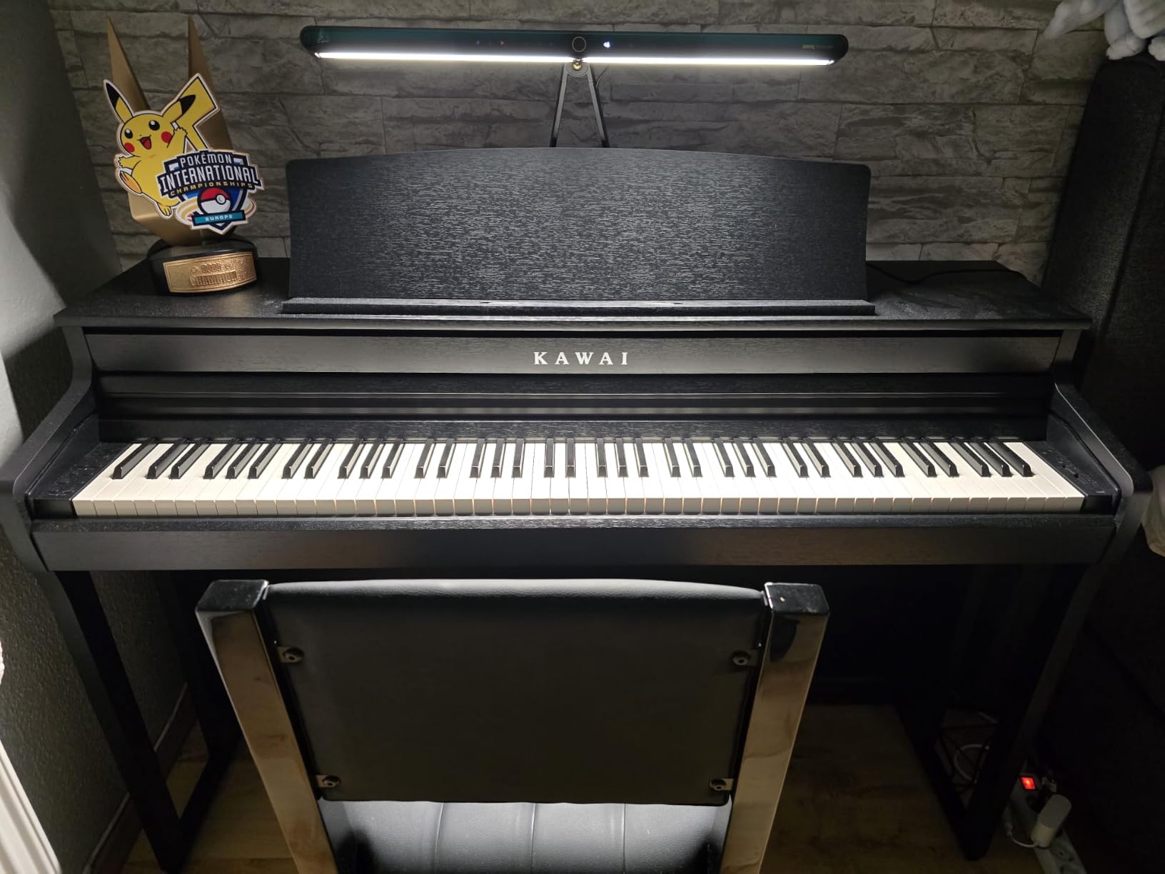 BenQ PianoLight lampe de piano LED noire 2700-5000K