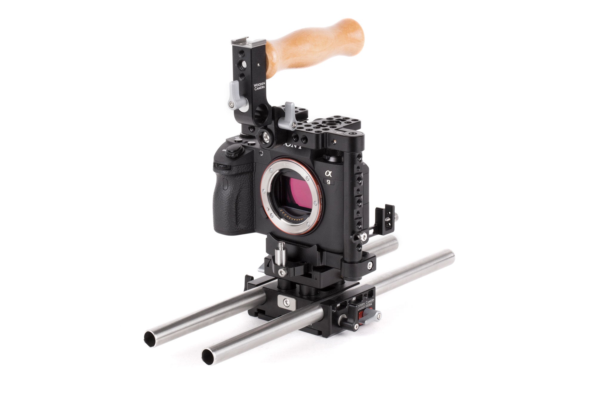 Wooden Camera Accessory Kits Sony A7 A9 kit cage base