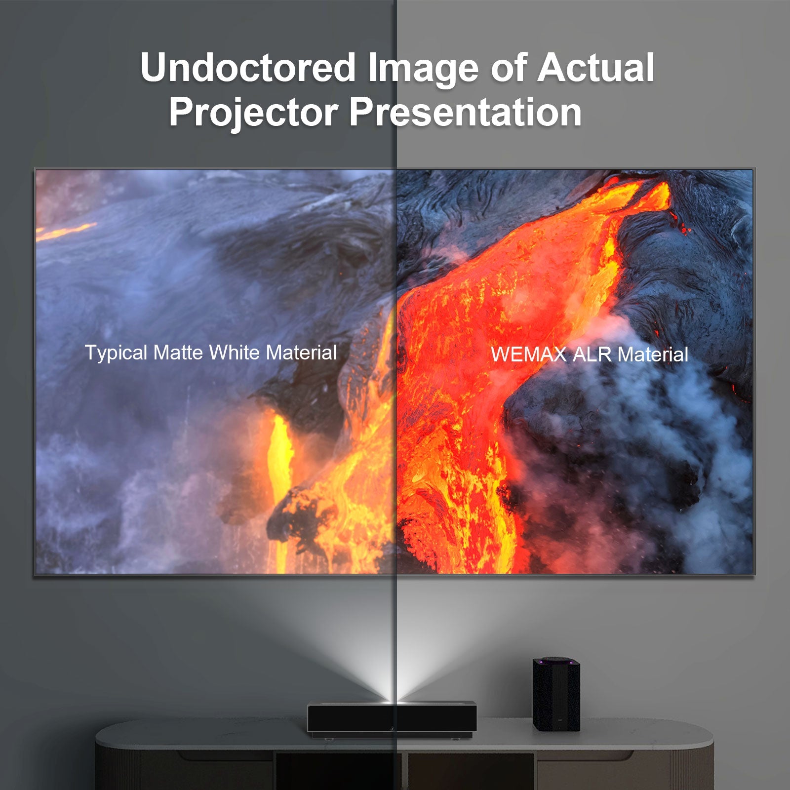 Wemax Projector Screen écran de projection 120 pouces ALR