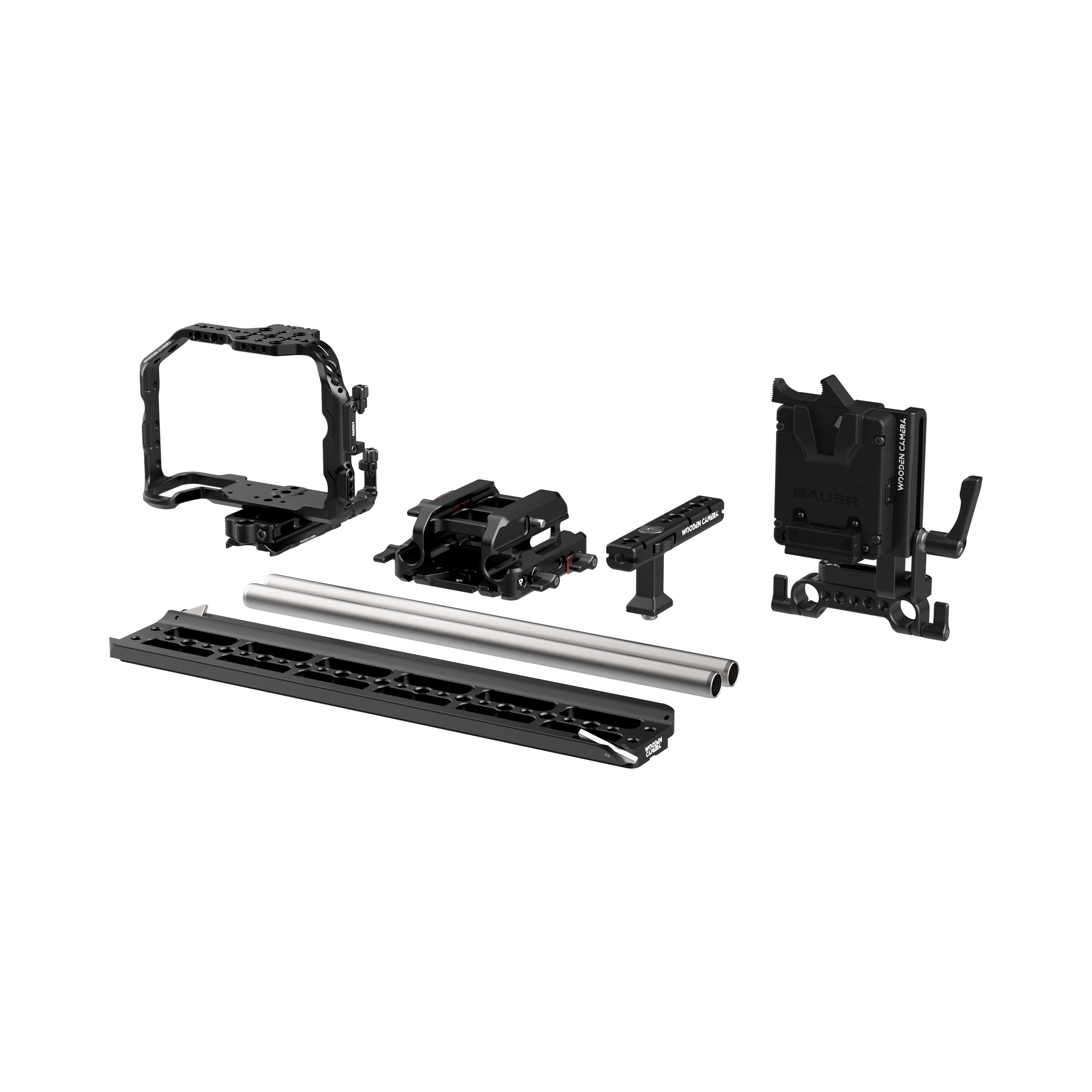 Wooden Camera Fujifilm X-H2S X-H2 Kit Pro V-Mount cage rig