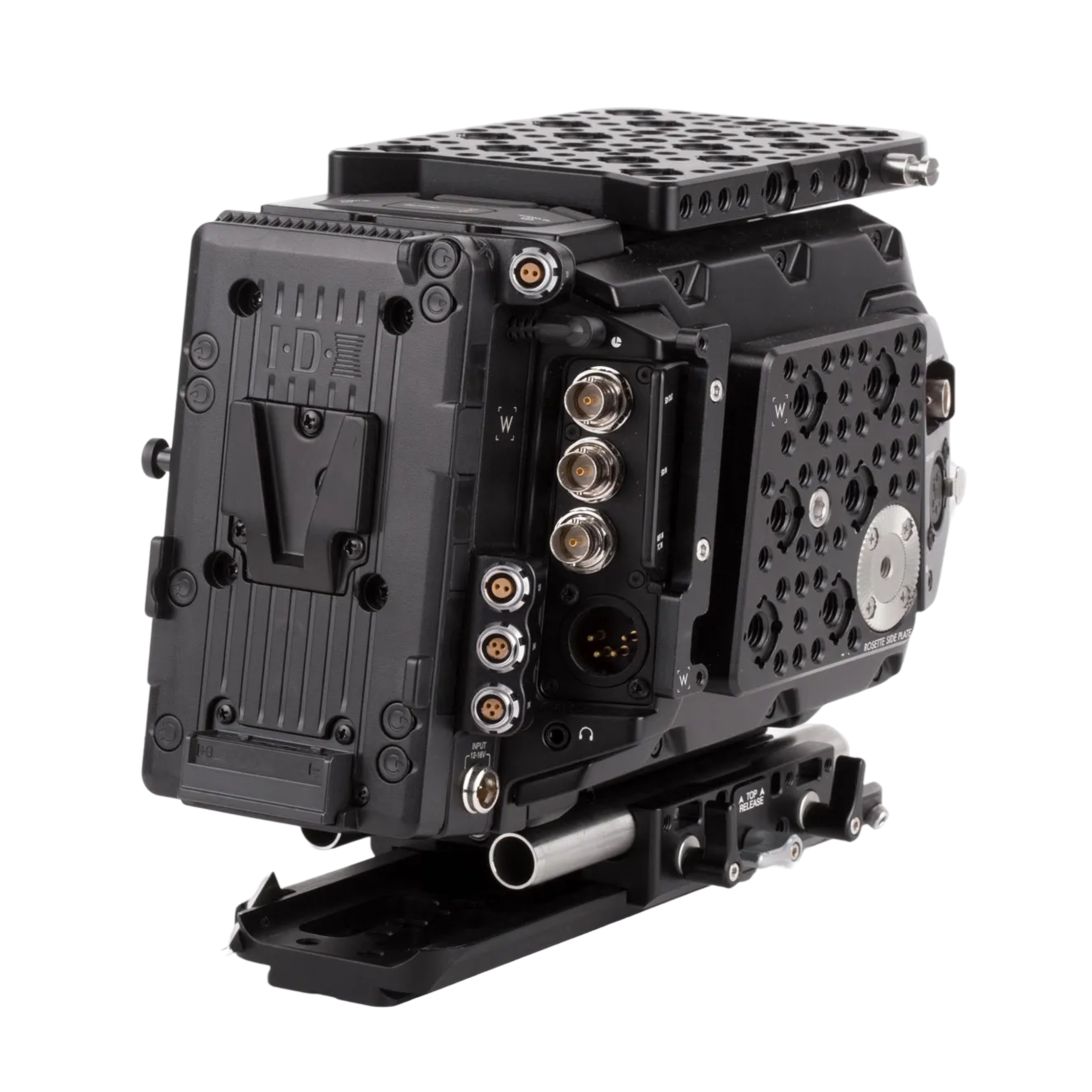 Wooden Camera D-Box URSA Mini plaque batterie V-Mount
