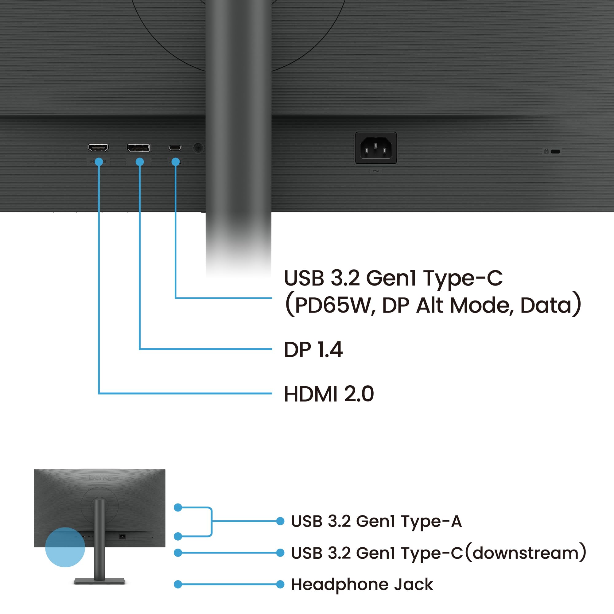 BenQ RD270Q moniteur 27" 2K 144 Hz USB-C code