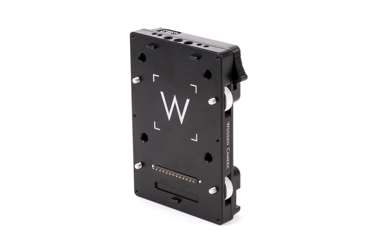 Wooden Camera Power plaque Gold Mount RED DSMC2 sans câble