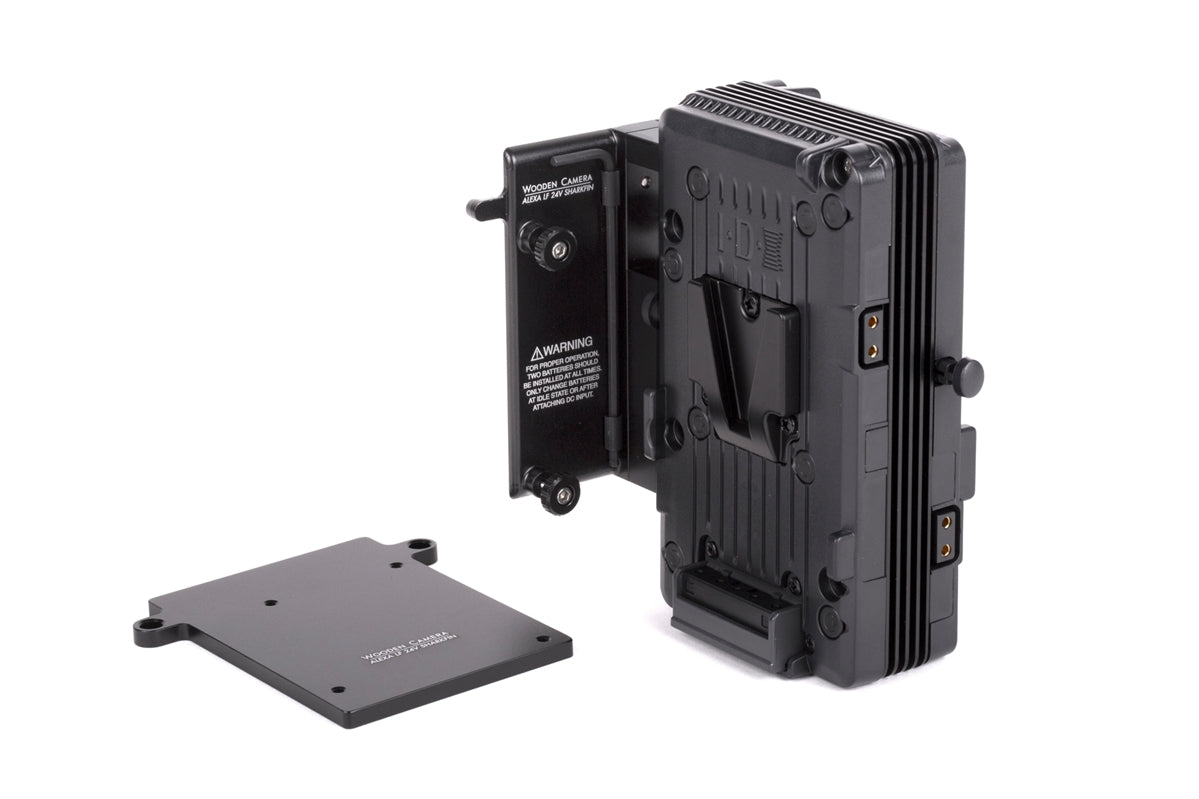 Wooden Camera Sharkfin ARRI Alexa LF 24V platine V-Mount