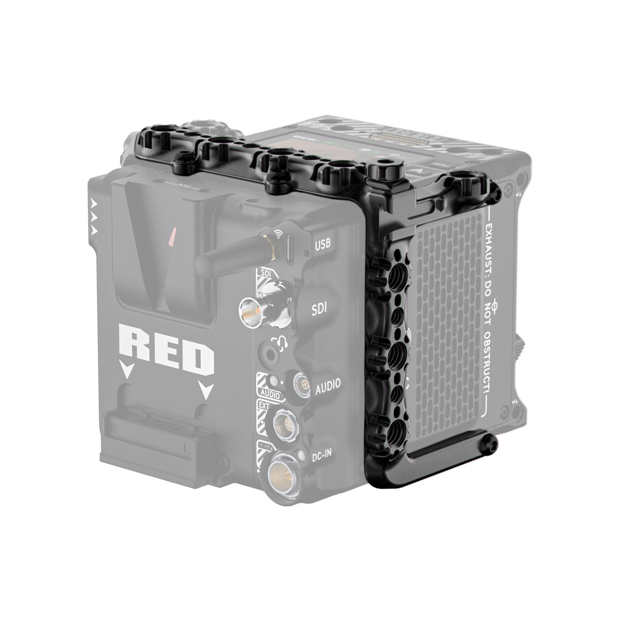 Wooden Camera Cages Rear Cage Right cage caméra RED KOMODO-X droit