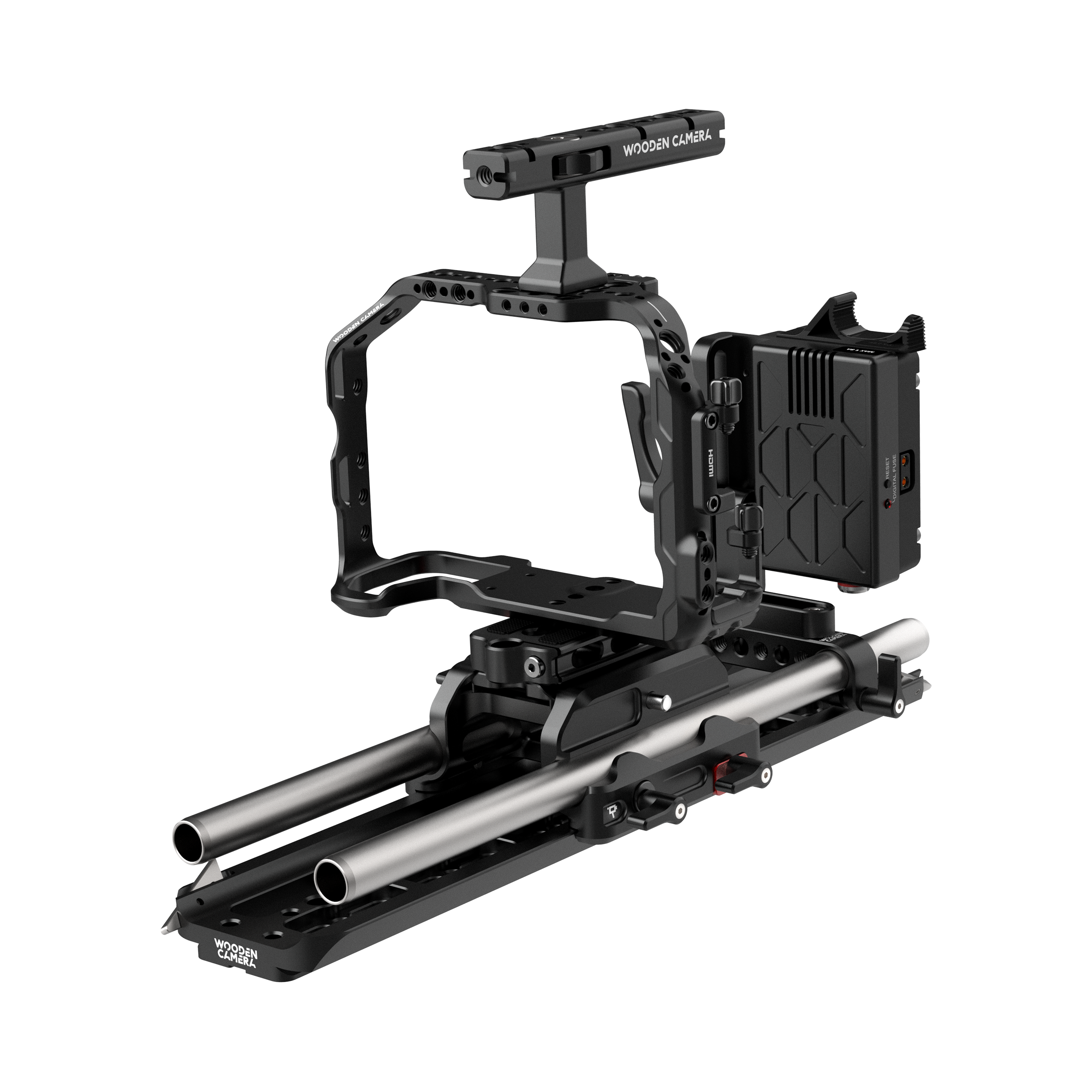 Wooden Camera Fujifilm X-H2S X-H2 Kit Pro V-Mount cage rig