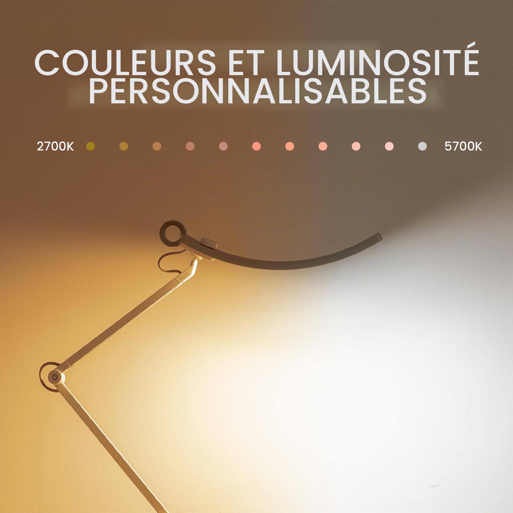 BenQ WiT Lampe de Bureau Bleu LED 13 Couleurs