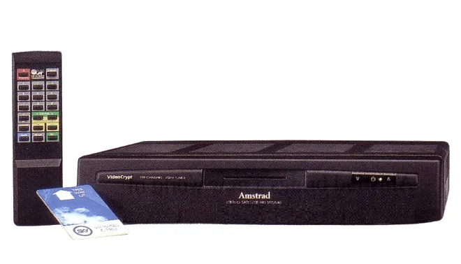 Amstrad Satellite SRD540 récepteur satellite analogique