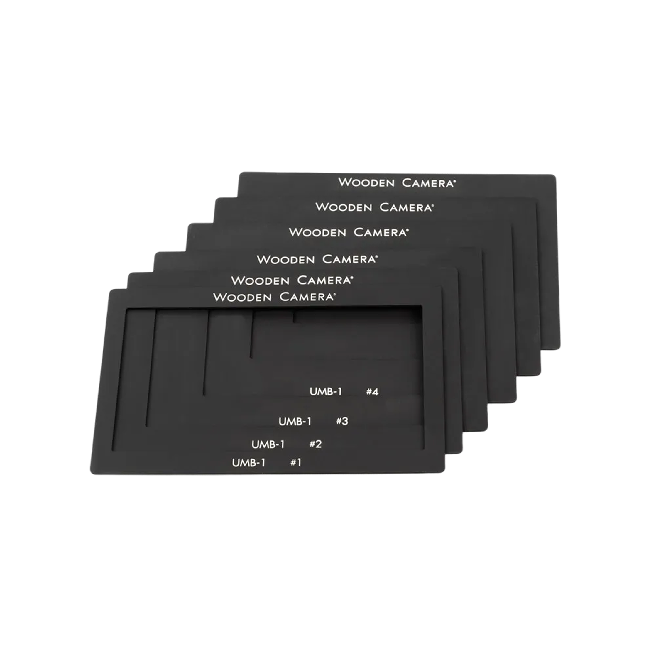Wooden Camera Matteboxes UMB-1 Hard Matte Set pare-soleil 6 masques