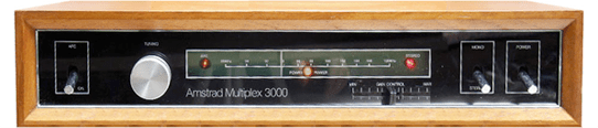Amstrad Audio 3000 tuner FM stéréo radio