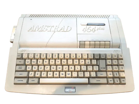 Amstrad CPC464+ Plus ordinateur personnel cartouche manette