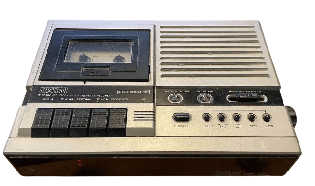 Amstrad Audio 6030 6031 radio réveil cassette alarme