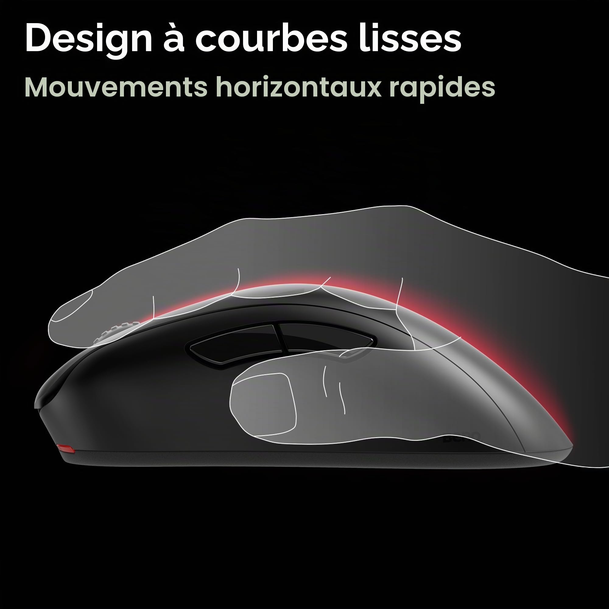 BenQ ZOWIE EC3-DW souris gaming sans fil 4K 59g