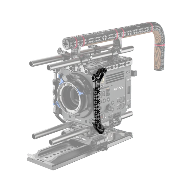 Wooden Camera Camera Support Left Side Rail Sony BURANO anti-twist