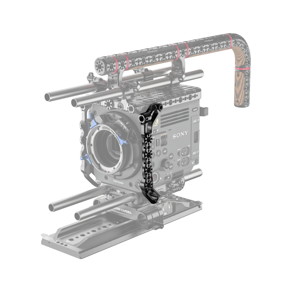 Wooden Camera Camera Support Left Side Rail Sony BURANO anti-twist