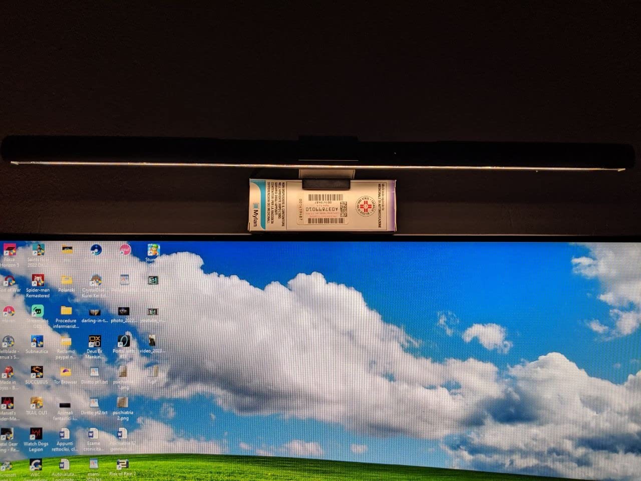 BenQ ScreenBar Barre lumineuse écran LED auto anti-reflet