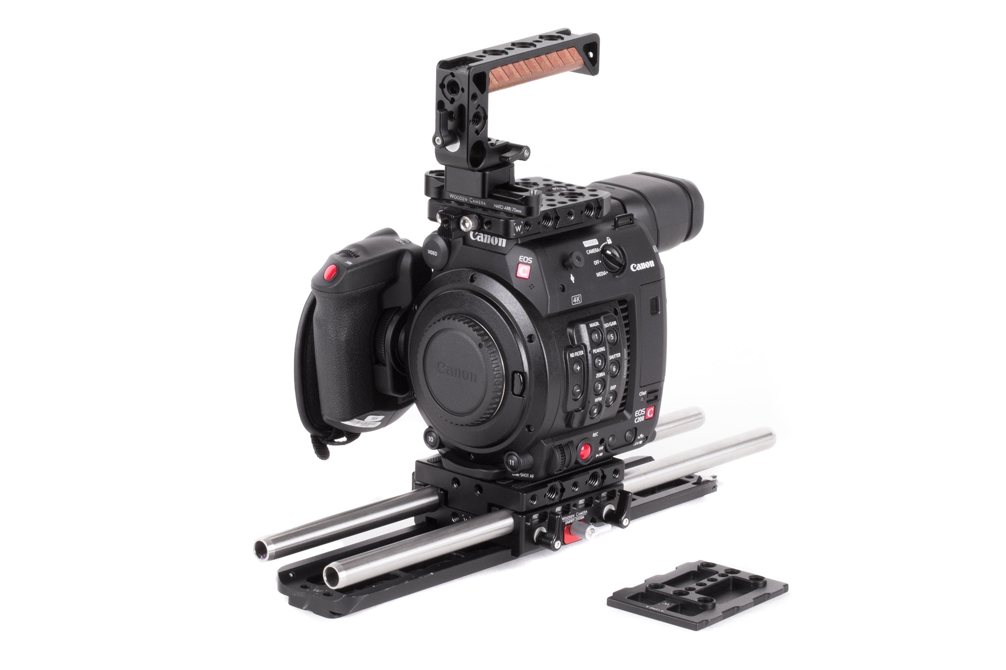Wooden Camera Accessory Kits Canon C200 C200B Advanced rig