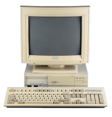 Amstrad Computer Mega PC ordinateur avec Mega Drive